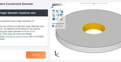 non-standard-countersink-diameter